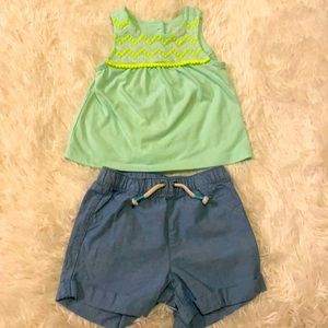 Short set | Size 6-12 mo.